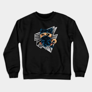 The Ninja Cat #2 Crewneck Sweatshirt